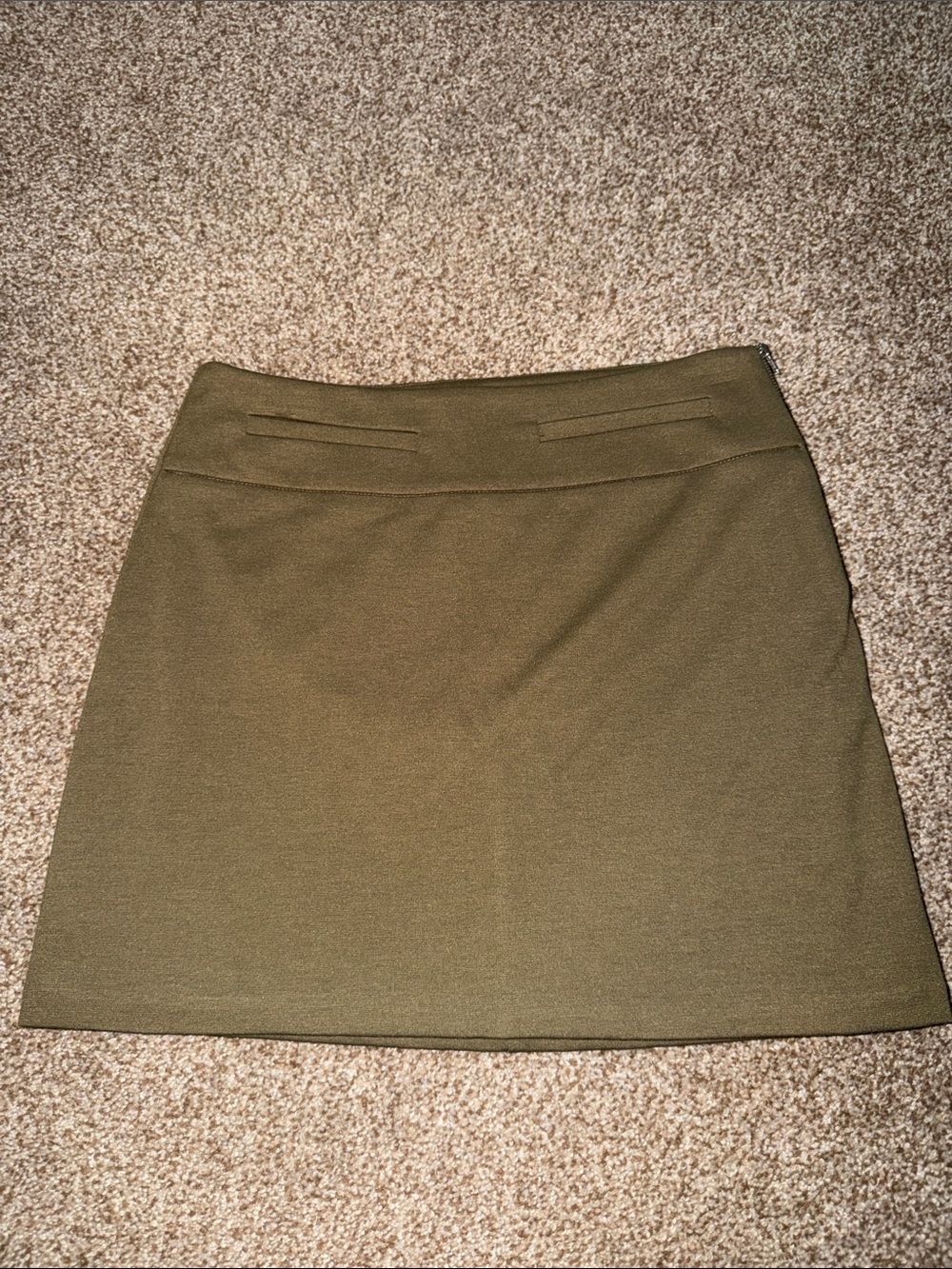 Candie's Olive Green Mini Skirt